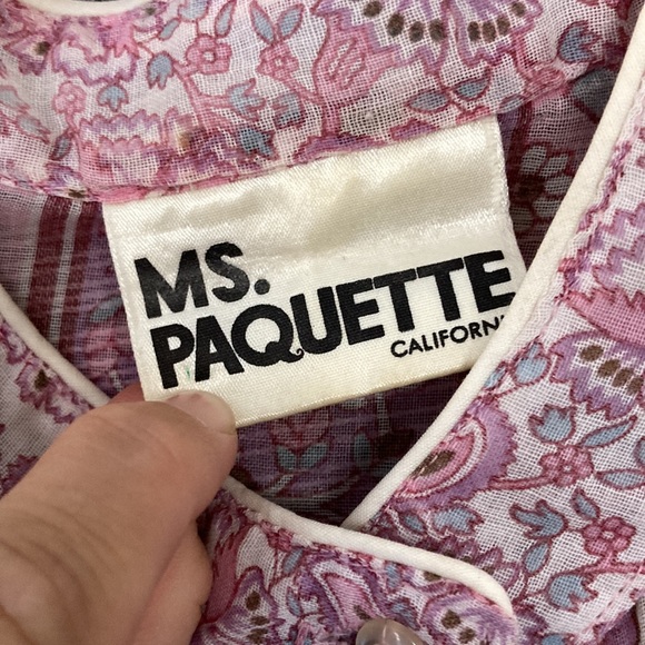 Ms. Paquette Tunic Pullover Top 1907’s - Picture 3 of 8